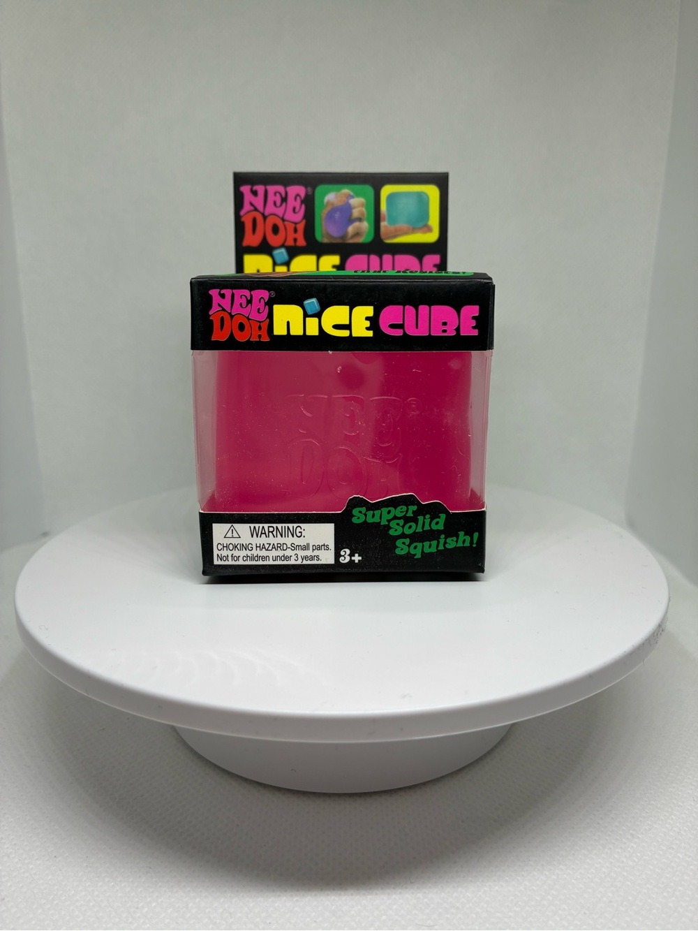 Nice Cube - Pink Super Solid Squish Toy💞